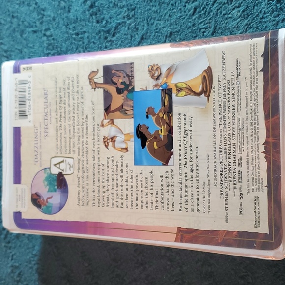 The prince of Egypt vhs tape - Picture 2 of 4